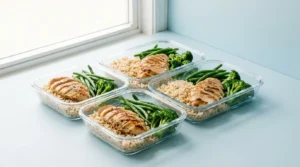 The 1-Hour Sunday Reset: High-Protein Meal Prep System for 5 Days of Lunch