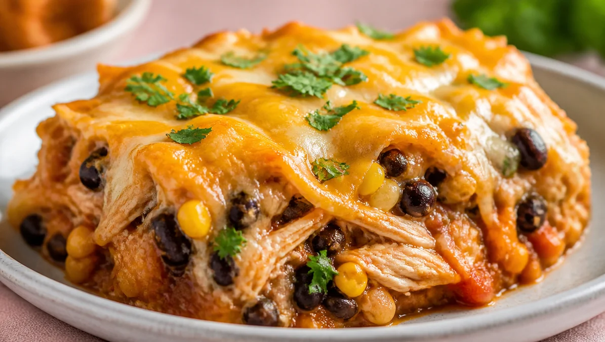 Macro-Friendly Chicken Burrito Casserole for Busy Nights