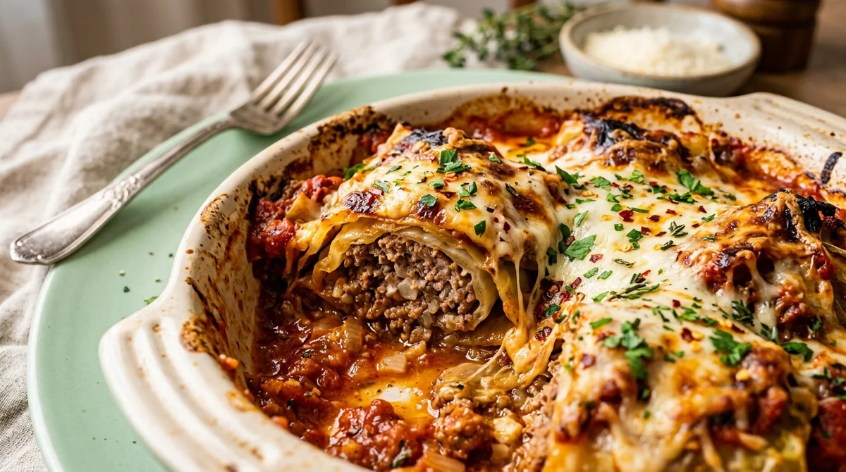 Meal Prep High-Protein Cabbage Roll Casserole