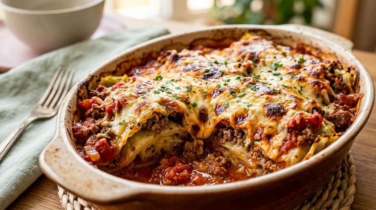 High-Protein Unstuffed Cabbage Casserole