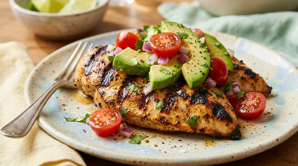 Meal Prep Grilled Chicken & Avocado