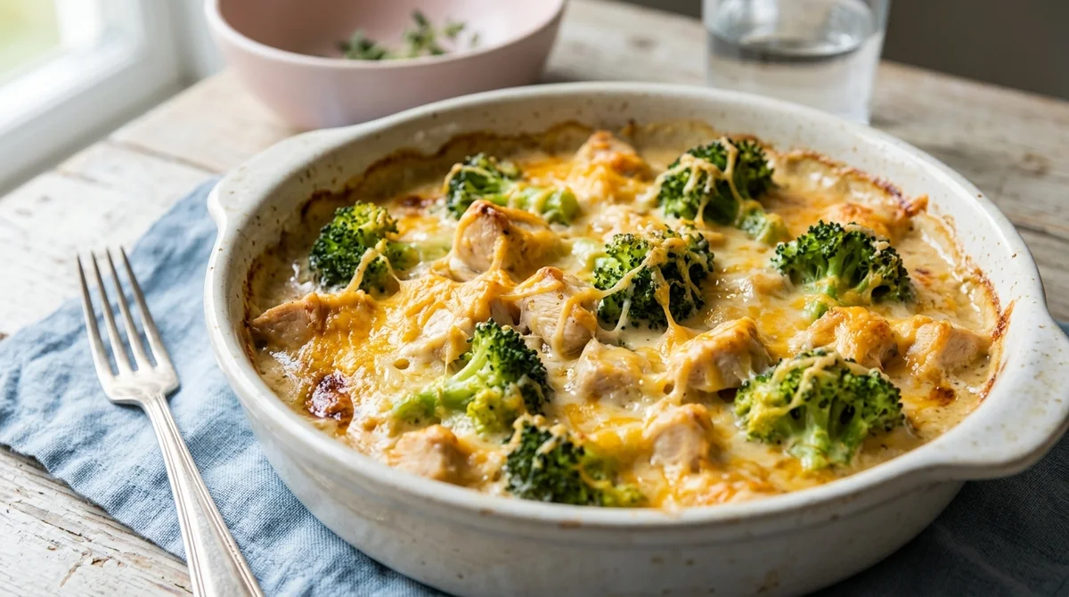 Budget Chicken Broccoli Casserole