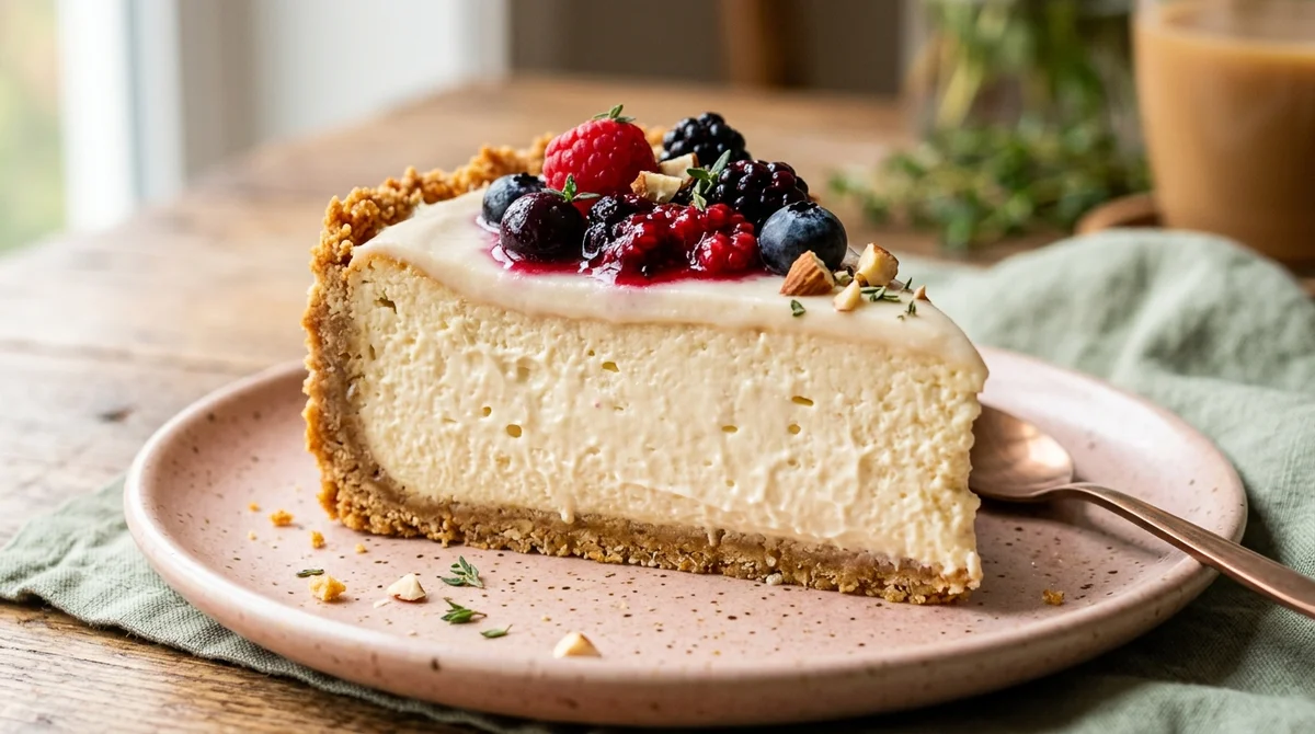 Easy High-Protein Cheesecake