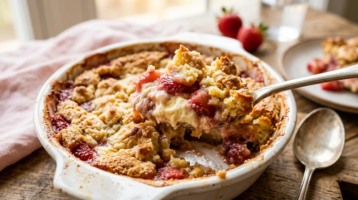 High-Protein Strawberry Cheesecake
