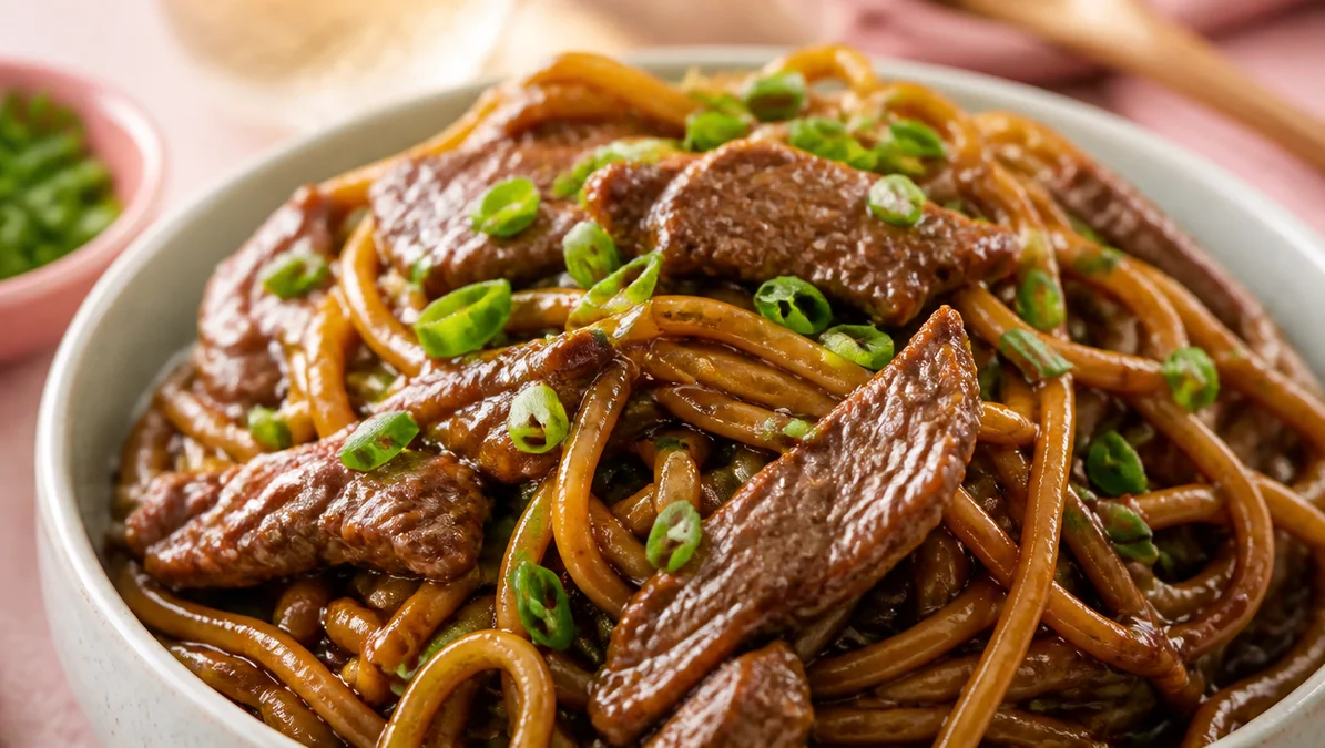 Easy Protein-Packed Beef Noodles Dinner