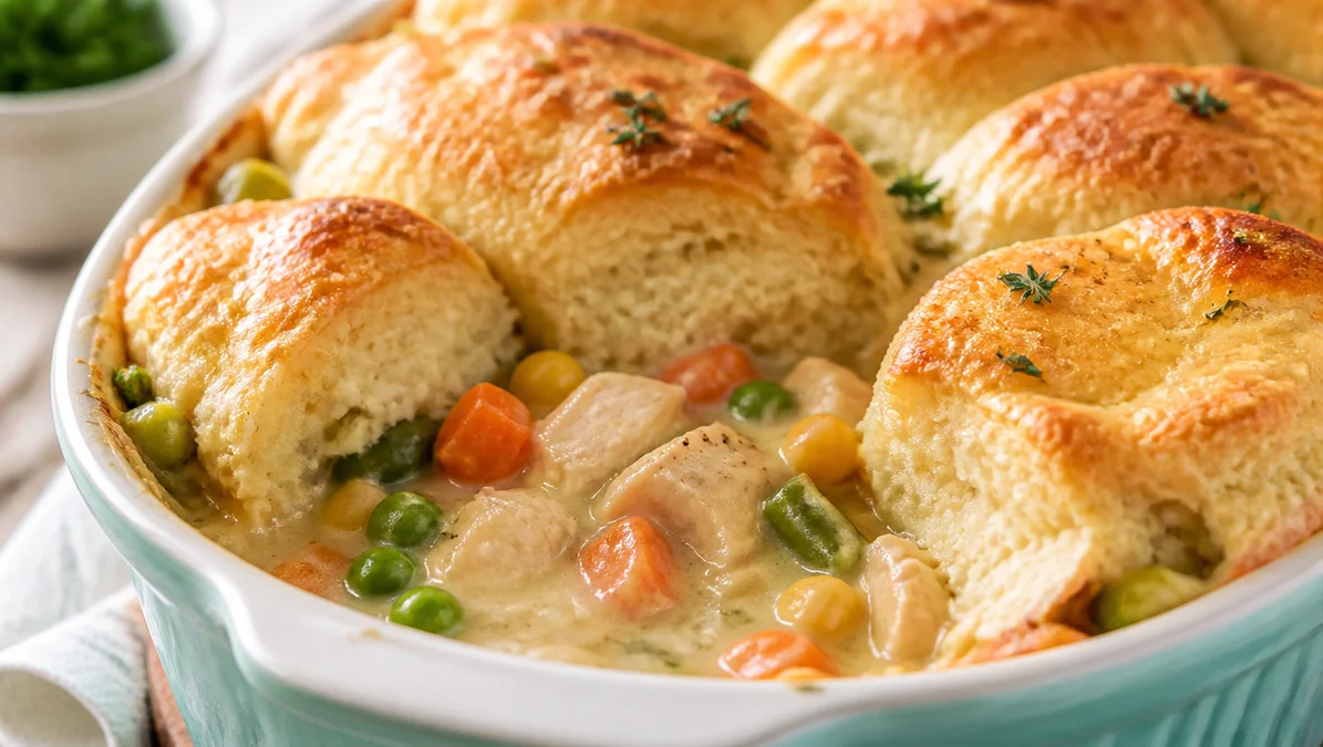 Easy Homemade Chicken Pot Pie Casserole Recipe