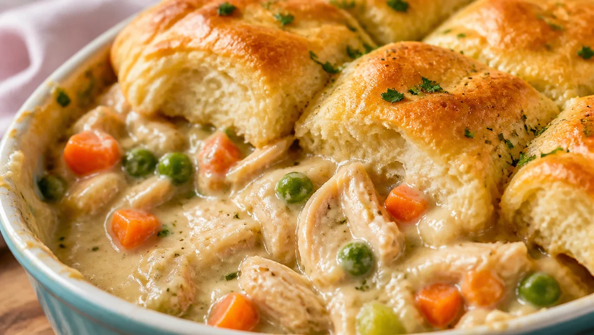 Easy Macro-Friendly Chicken Pot Pie Dinner