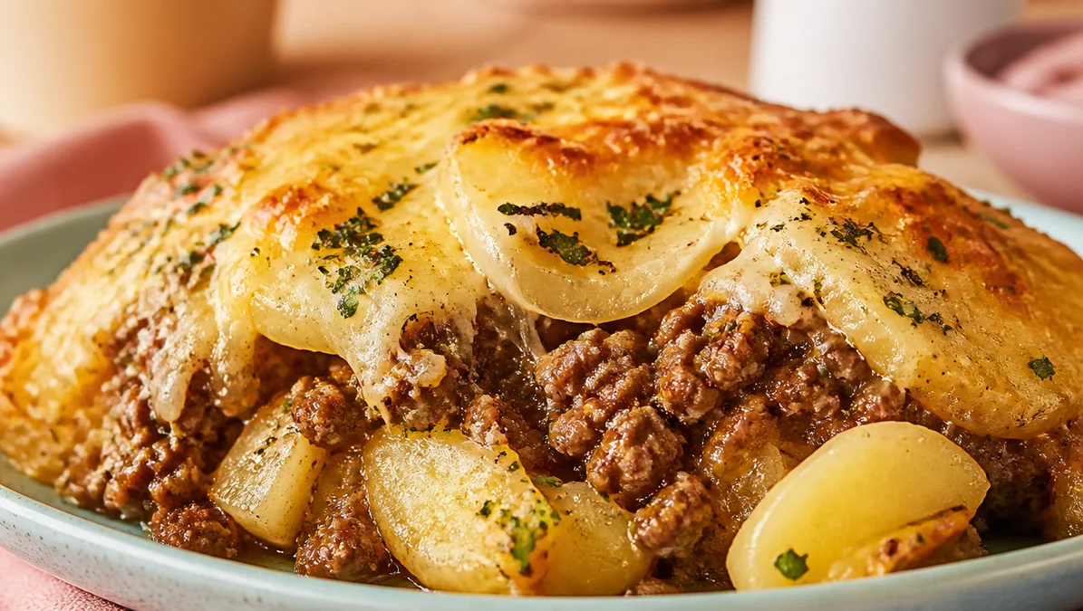 Quick Ground Beef Casserole Macro-Friendly