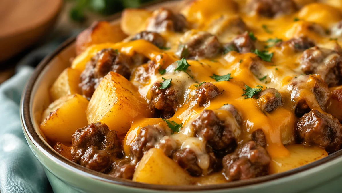 Fast Protein Bowl Style Hobo Casserole