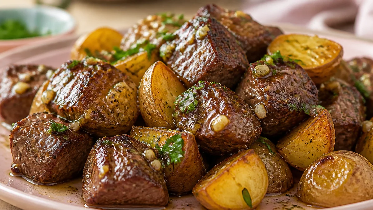 Easy Garlic Steak Bites for Macro-Friendly Weeknight Meals