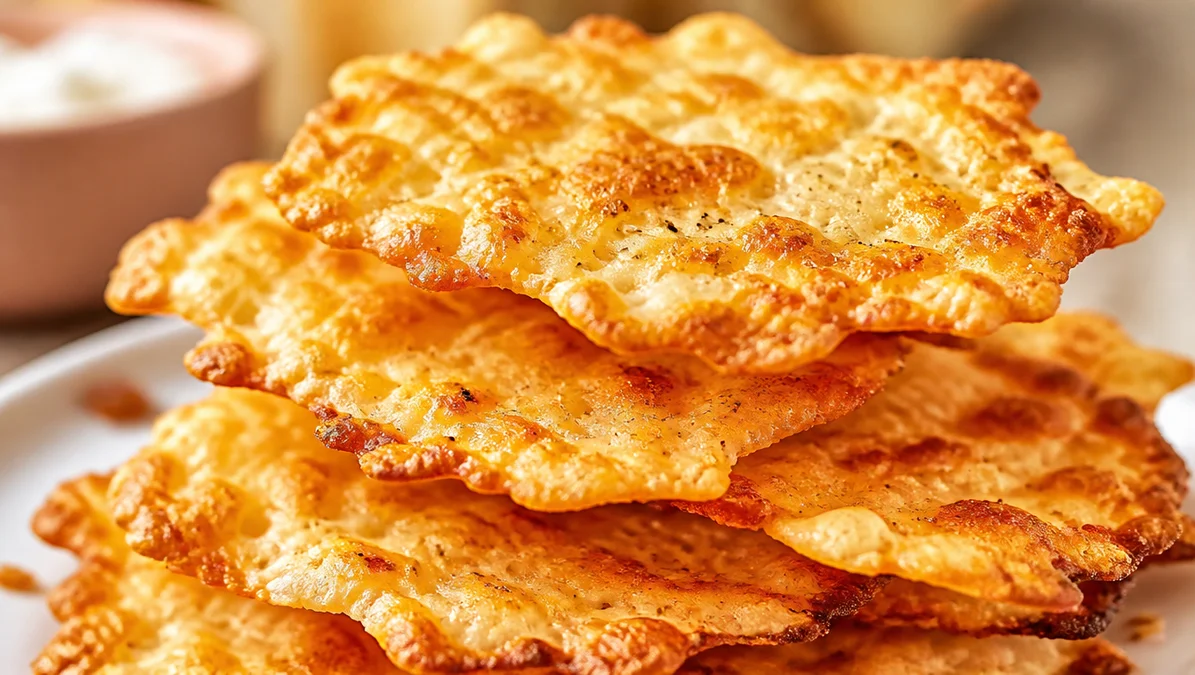 Crispy High-Protein Cottage Cheese Chips in Minutes