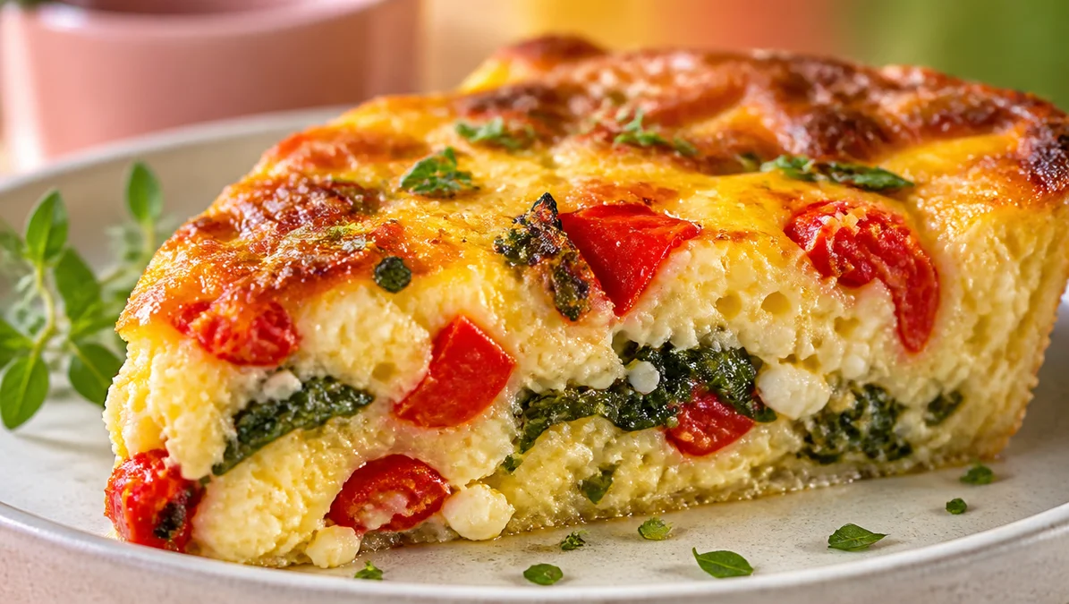 Easy High-Protein Dinners Cottage Cheese Crustless Quiche