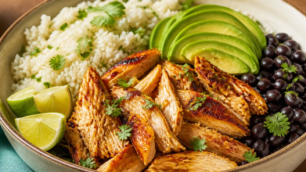 Quick High-Protein Pollo Asado Bowl for Busy Nights
