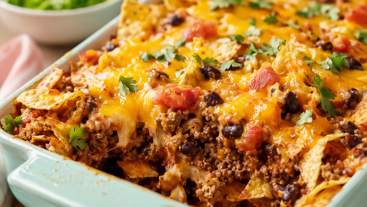 Quick High-Protein Taco Casserole for Busy Weeknights