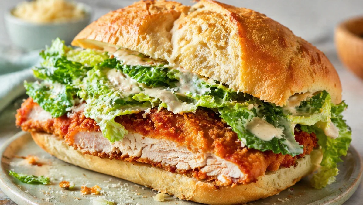 High Protein Caesar Sandwich