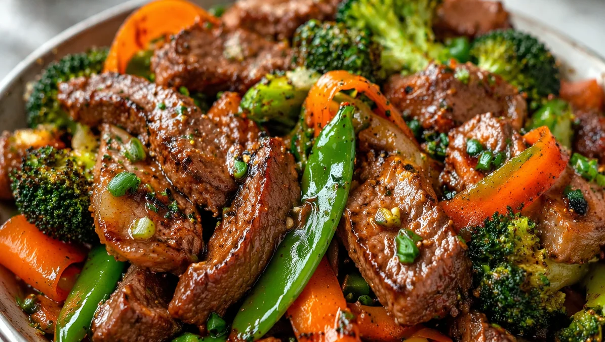 High Protein Beef Stir Fry