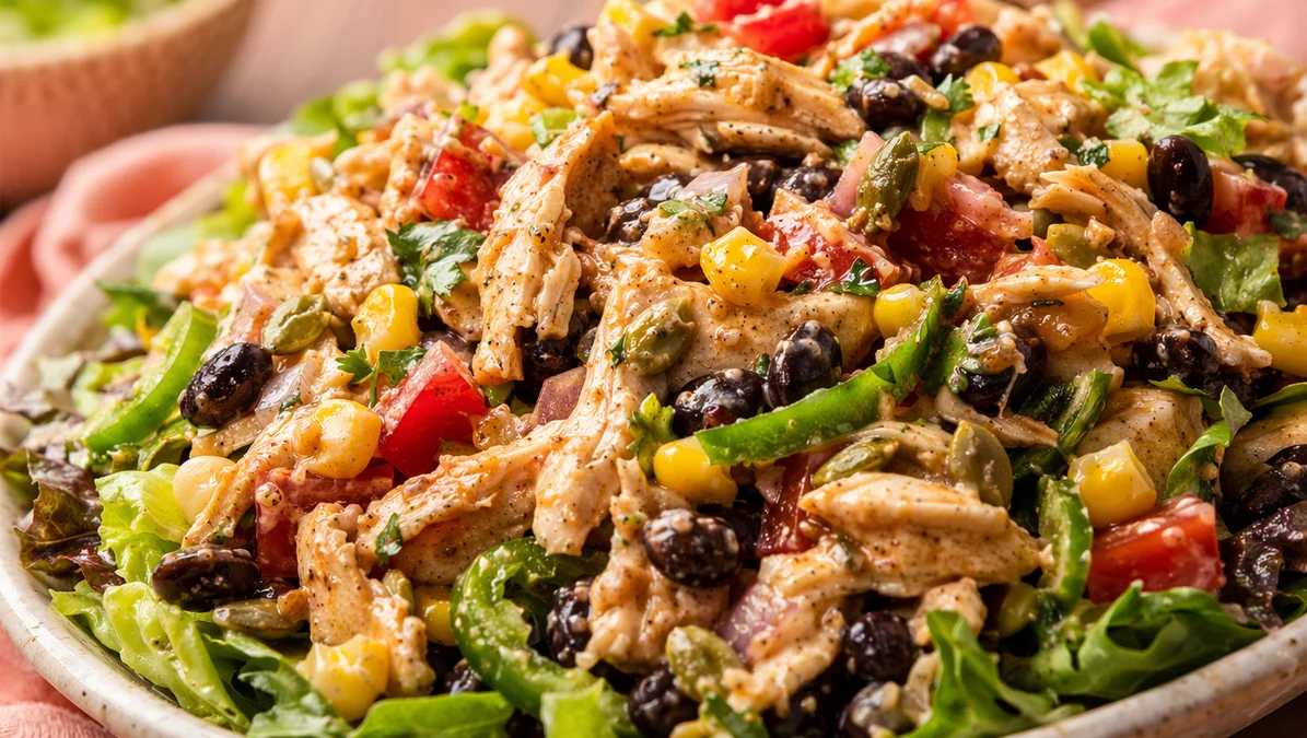 High-Protein Southwest Salad