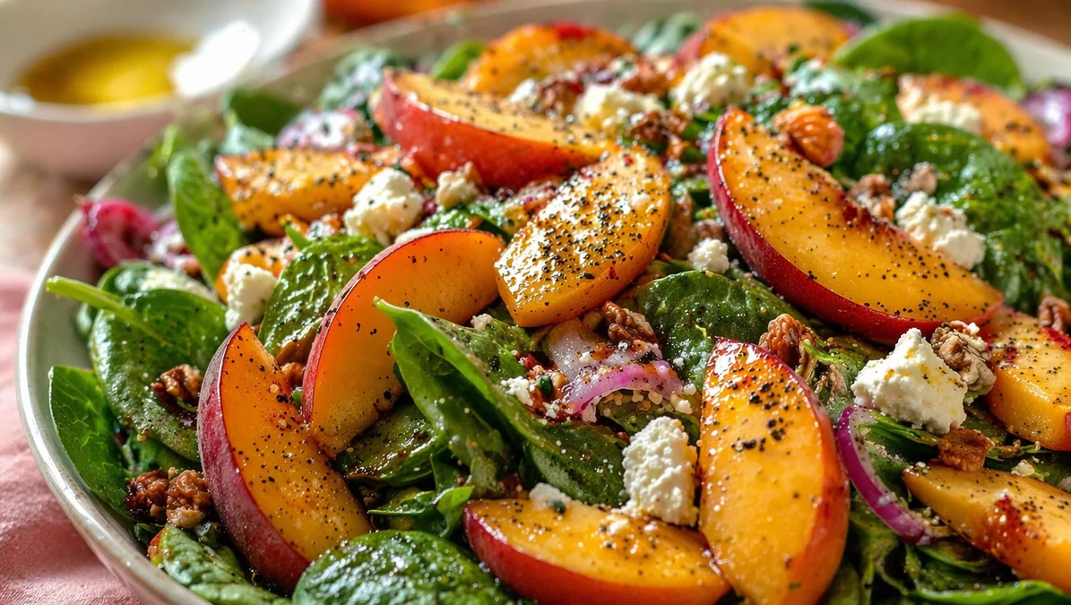 Peachy Greens Quick Bowl