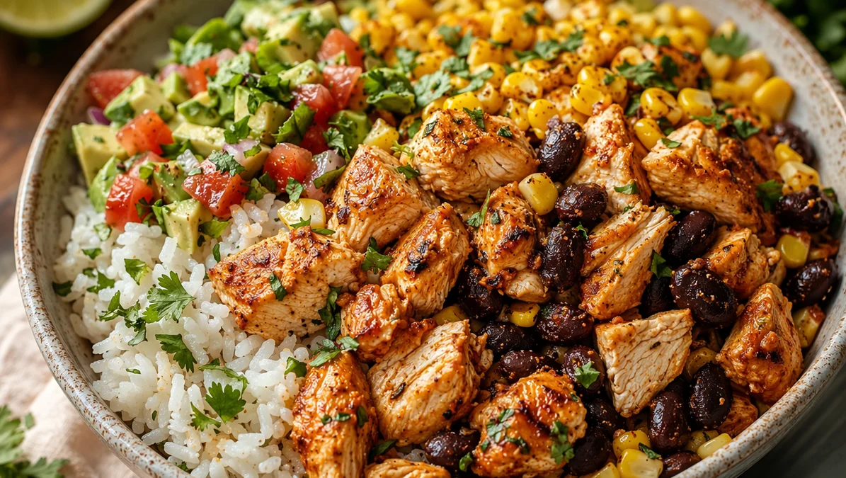 30-Minute Chicken Rice Bowl