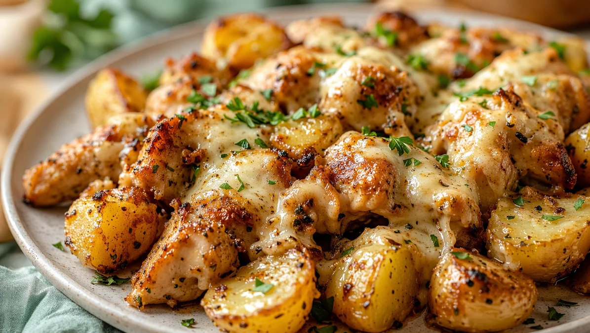 Simple One-Pan Chicken Meal