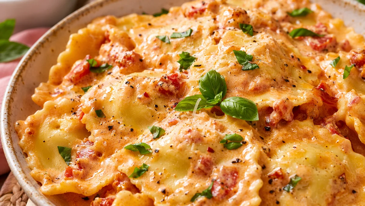 Creamy Ravioli Sauce Dinner