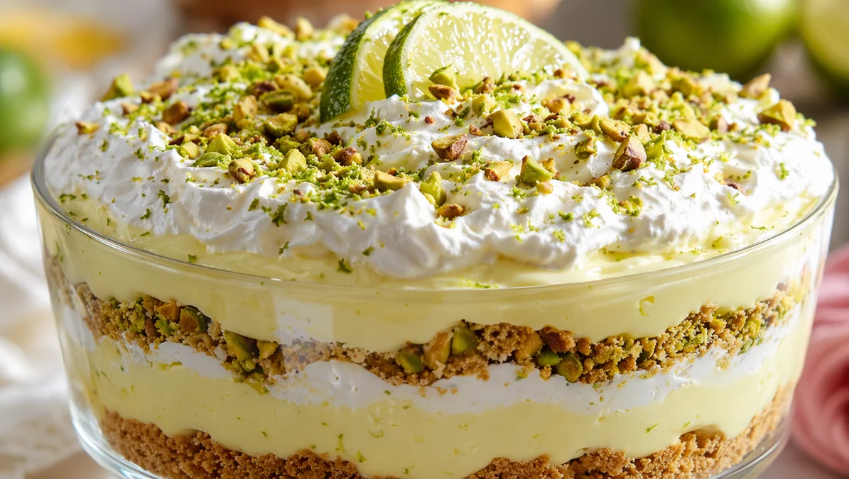 Creamy Key Lime Trifle