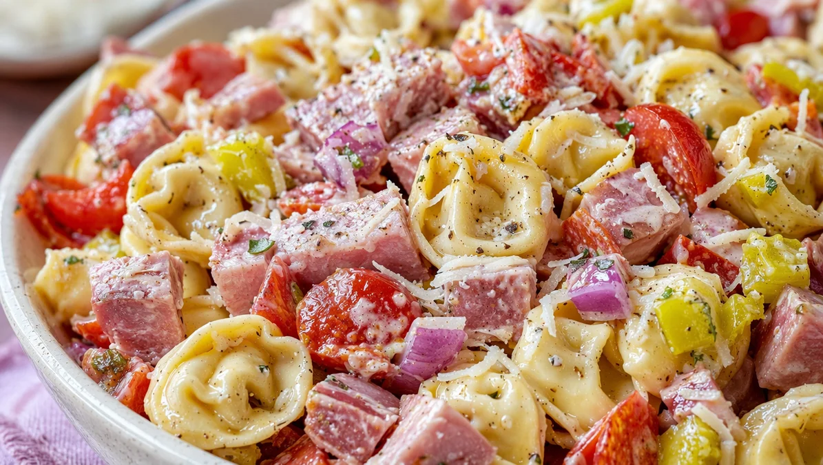 Italian Grinder Tortellini Salad