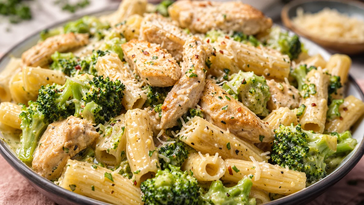 Chicken Broccoli Pasta – Skinny Spatula