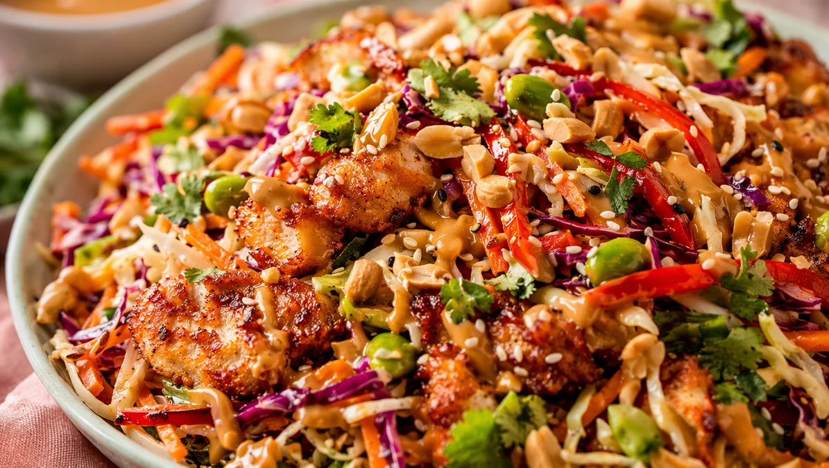 Thai Peanut Chicken Salad