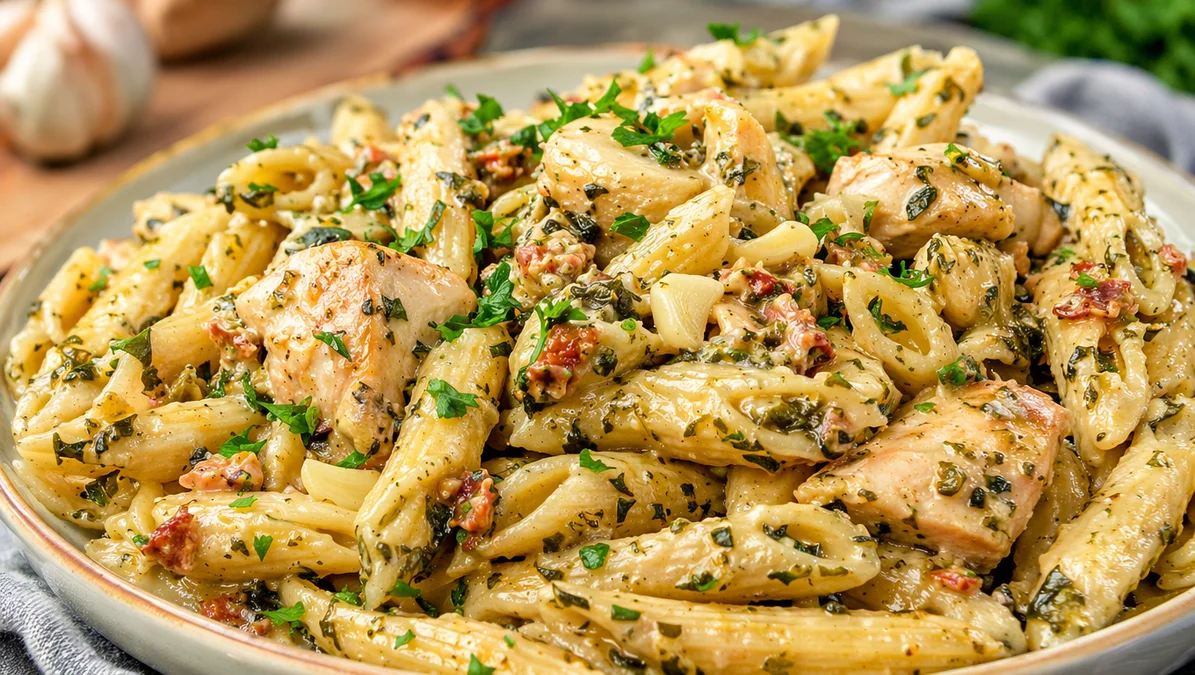 Garlic Herb Chicken Pasta