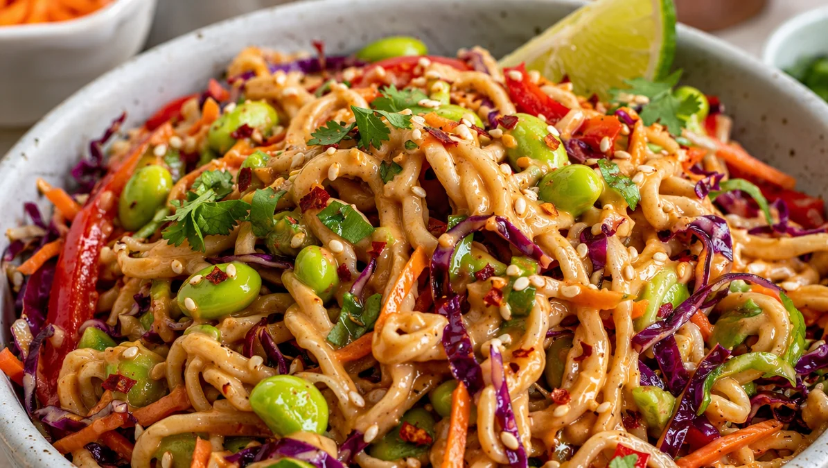 Thai Peanut Noodle Salad