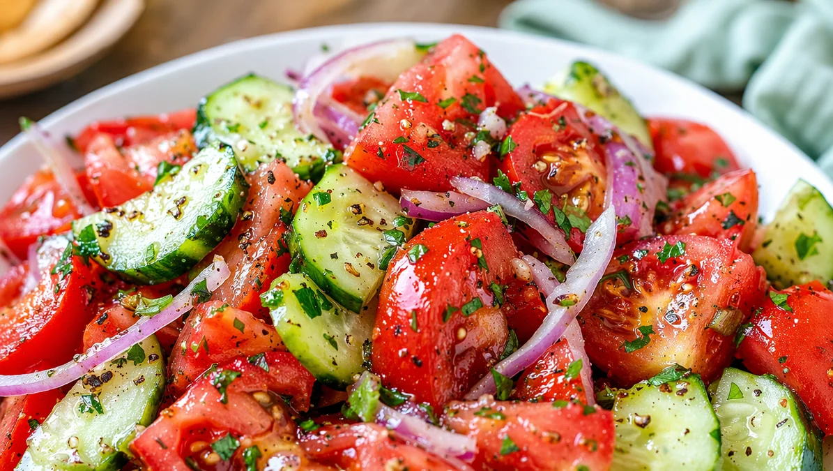 Tomato Cucumber Salad Recipe