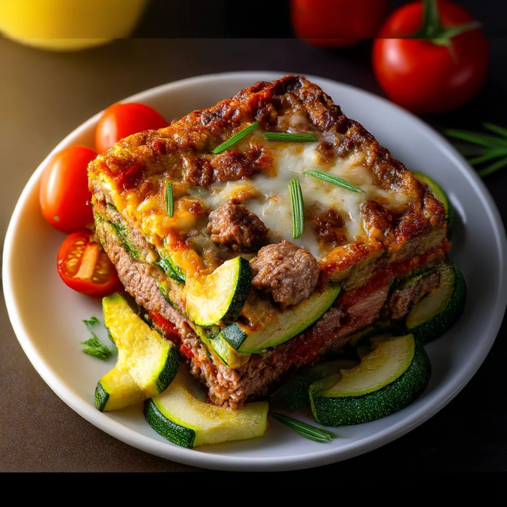 30-Min Ground Beef Casserole High-Protein Meal