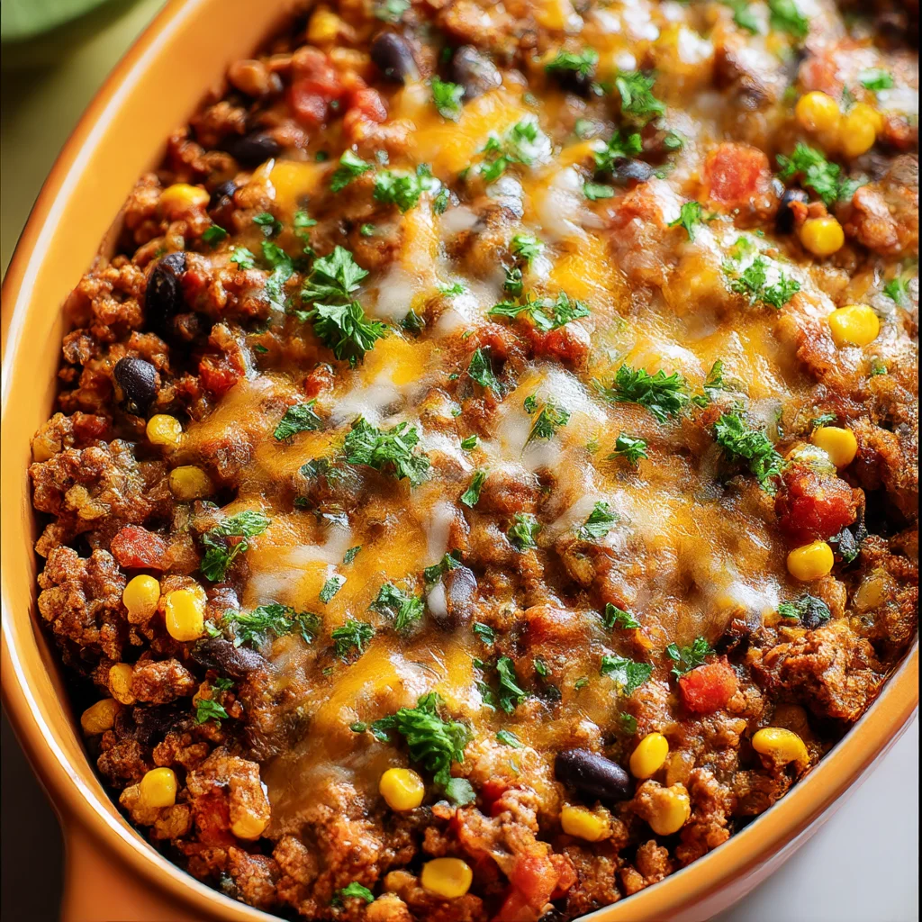 High-Protein Southwest Turkey Casserole for Meal Prep