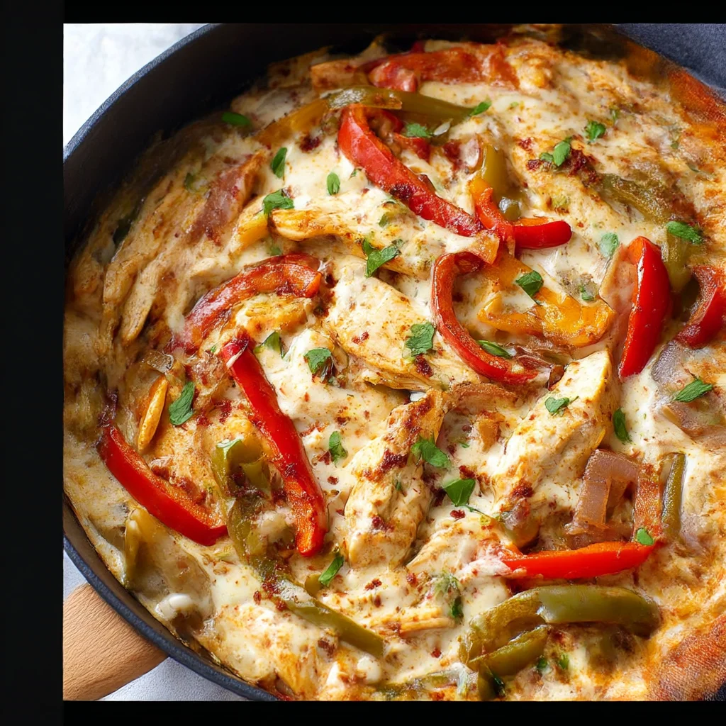 30-Min Healthy Fajita Bake Weeknight Meal